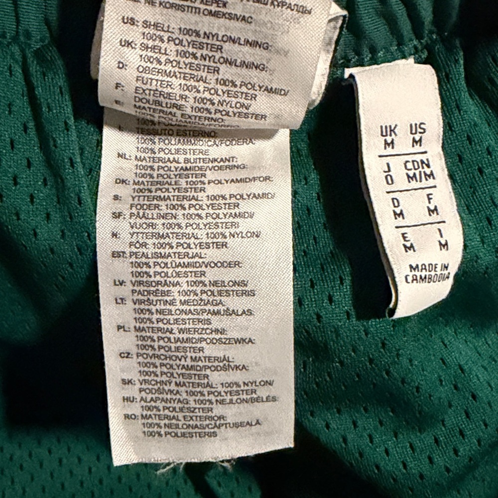 Adidas Originals R.Y.V. Track Pants in Collegiate Green and Black - Picture 6 of 6